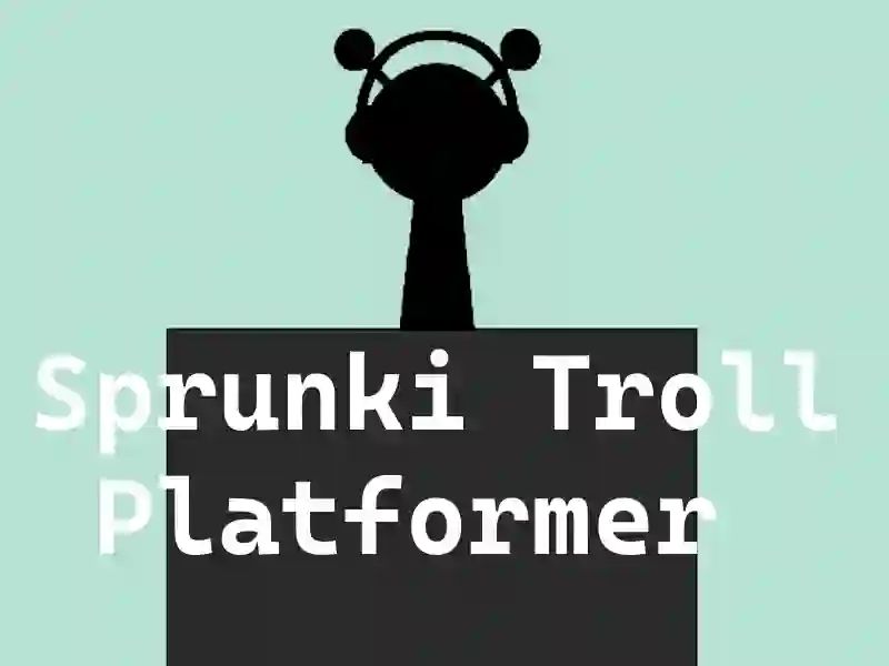 Spel Sprunki Troll-platformer online