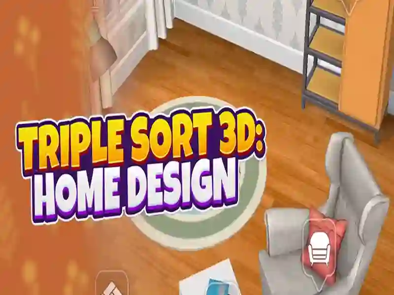 Spel Triple Sort 3D Home Design online
