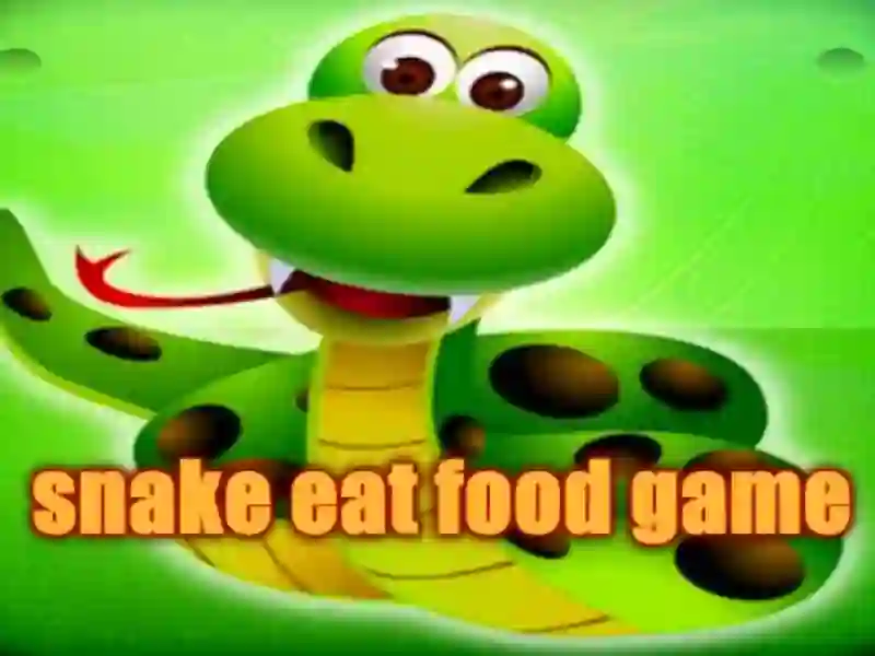 Spel Slang eet voedselspel online Spel Slang eet voedselspel online