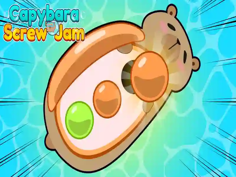 Spel Capibara-schroefjam online Spel Capibara-schroefjam online