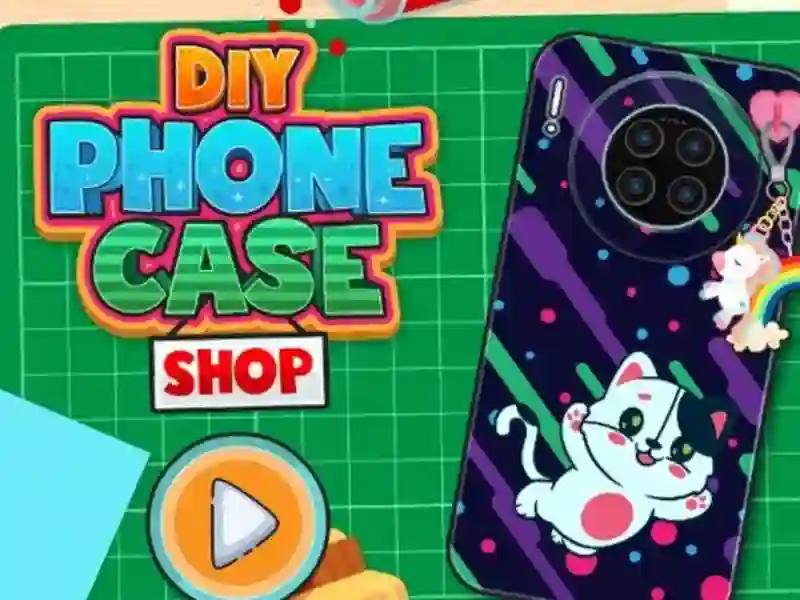 Spel DIY-winkel voor telefoonhoesjes online