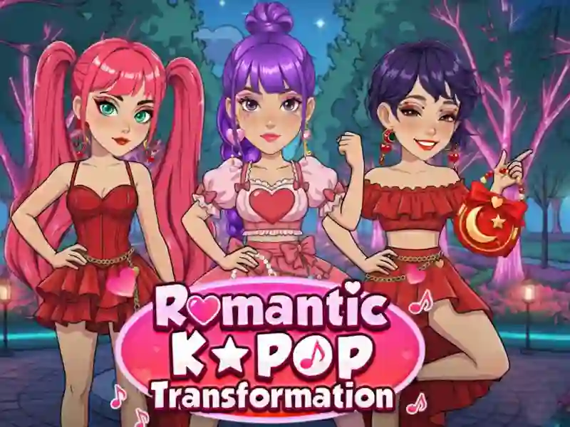 Spel Romantische K-pop-transformatie online