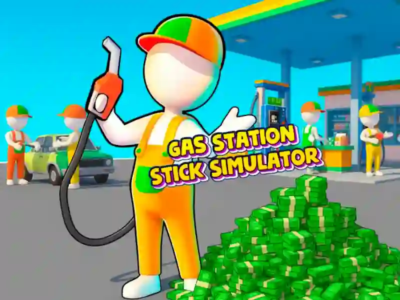 Spel Benzinestation — Stick Simulator online