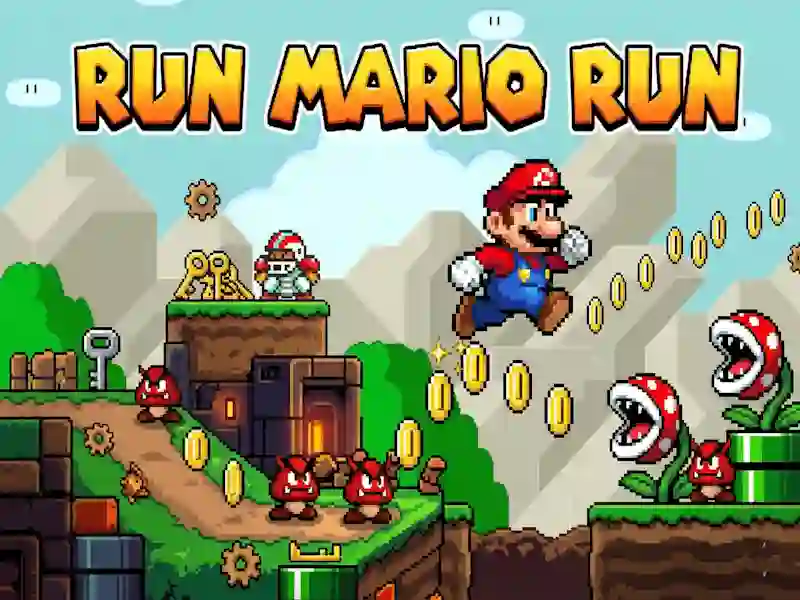Spel Mario Run uitvoeren online