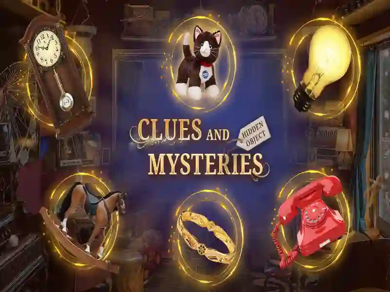 Spel Hidden Object: Clues and Mysteries online