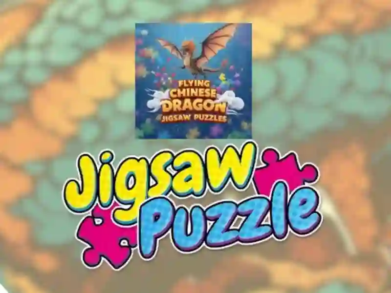 Spel Vliegende Chinese Dragon Jigsaw puzzels online
