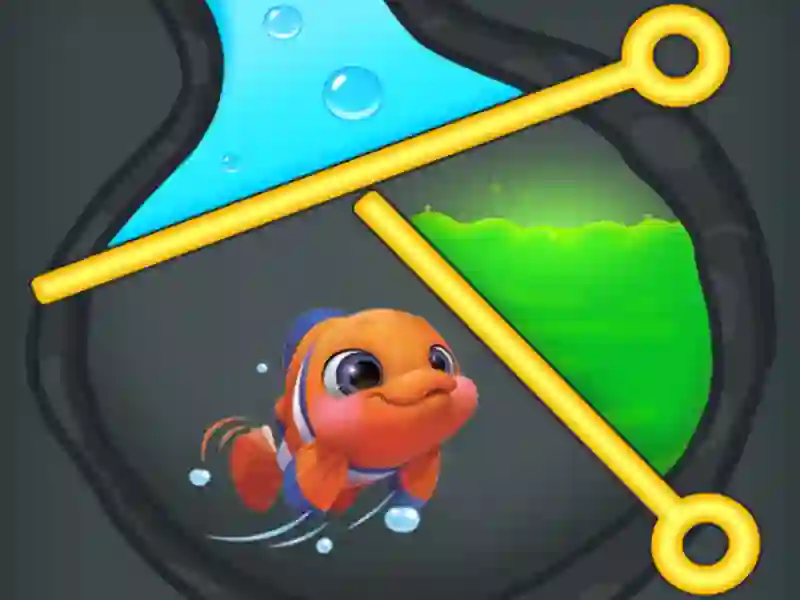 Spel Trek aan de pin: Fish Rescue! online Spel Trek aan de pin: Fish Rescue! online