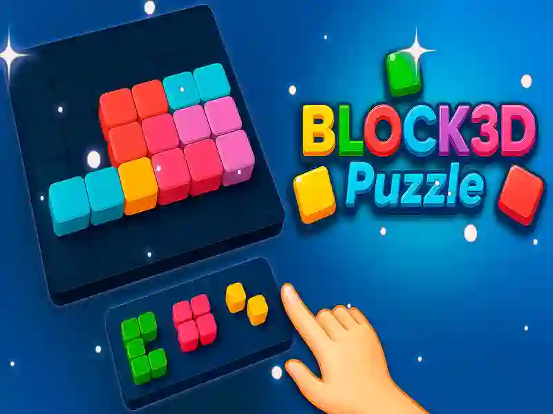 Spel Blokpuzzel 3D online