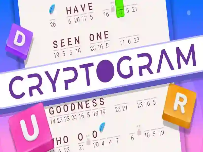 Spel Cryptogram: Word Brain Puzzle online