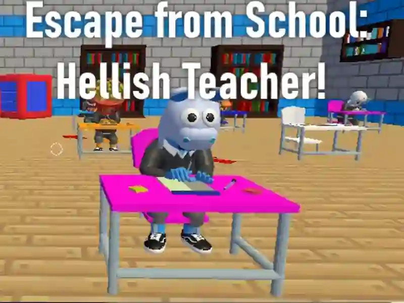 Spel Ontsnap uit school: helse leraar! online Spel Ontsnap uit school: helse leraar! online