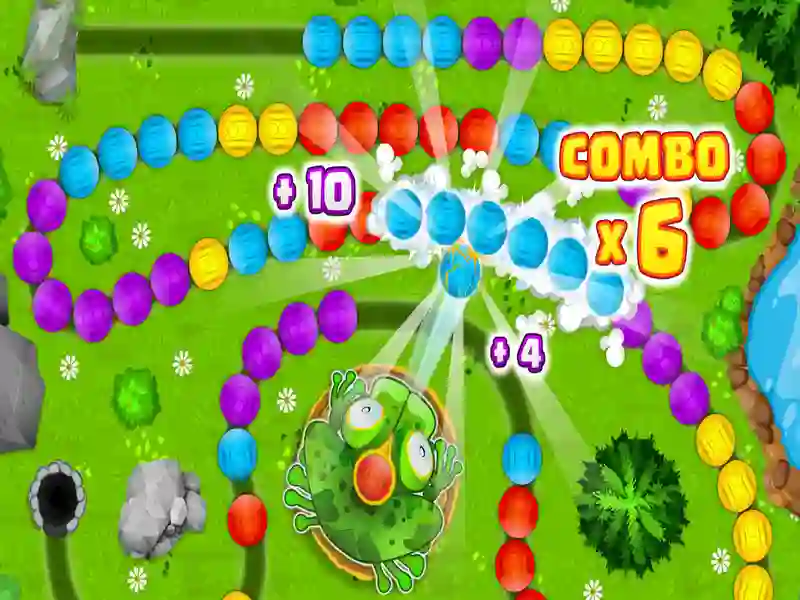 Spel Frogtastic Marble Adventure online