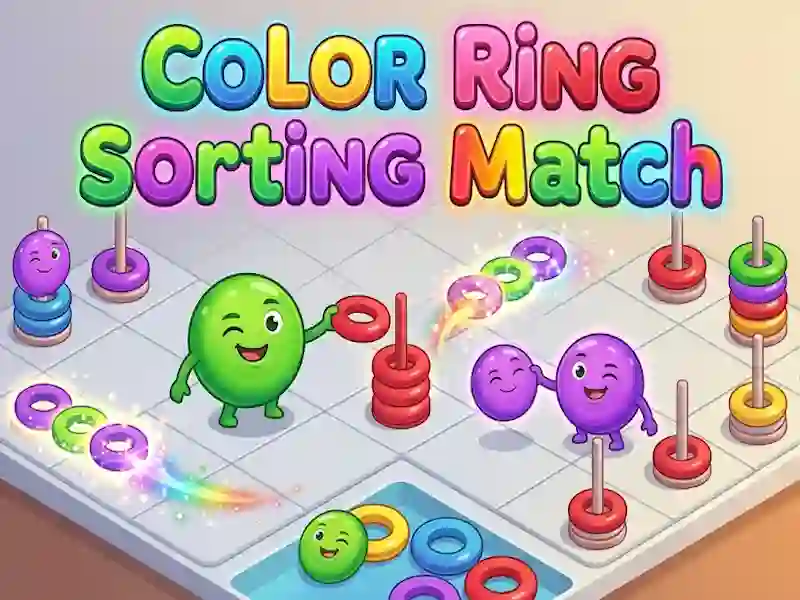 Spel Color Ring Sorting Match online