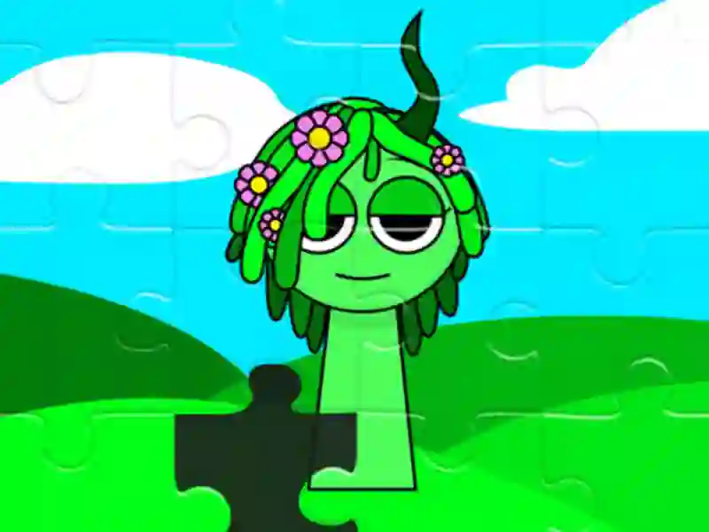 Spel Sprunki Jigsaw Puzzle online