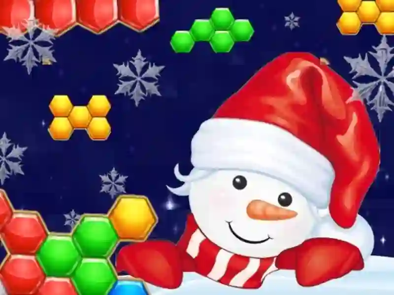 Spel Hexa Sort: Winter Edition online