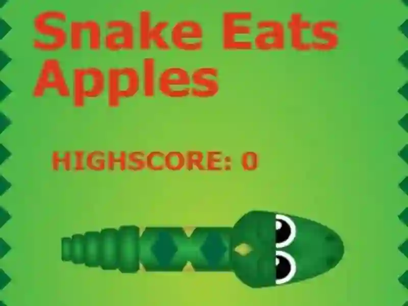Spel Snake eet appels online