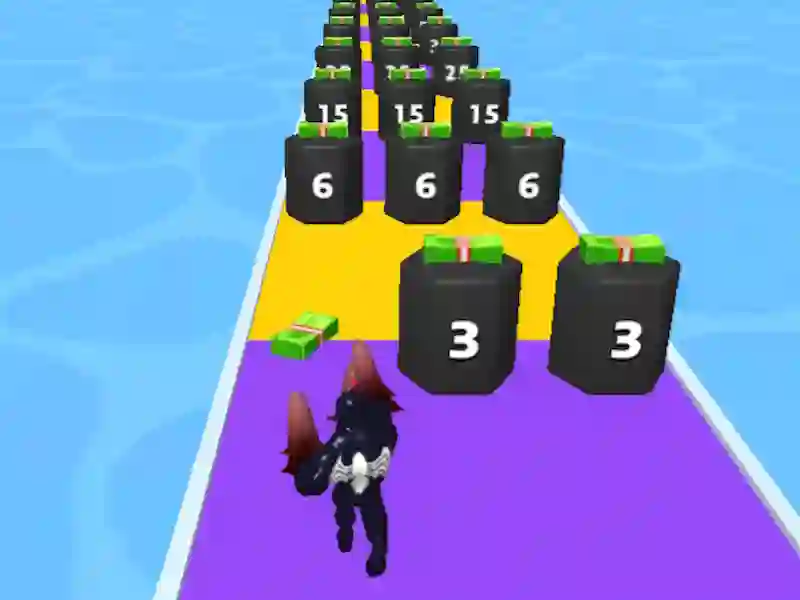 Spel Venom Run 3D online