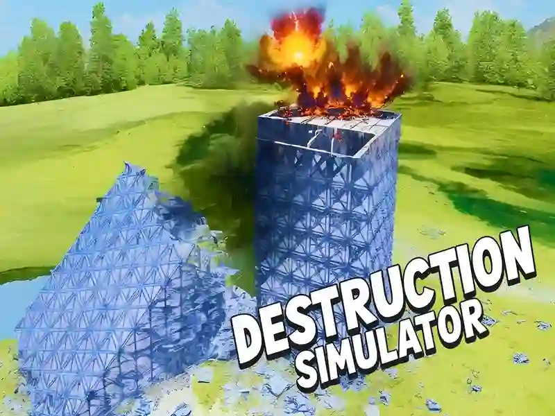 Spel Vernietigingssimulator online