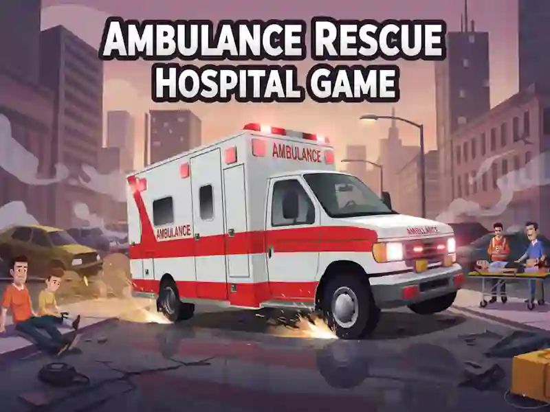 Spel Ambulance reddingsziekenhuisspel online