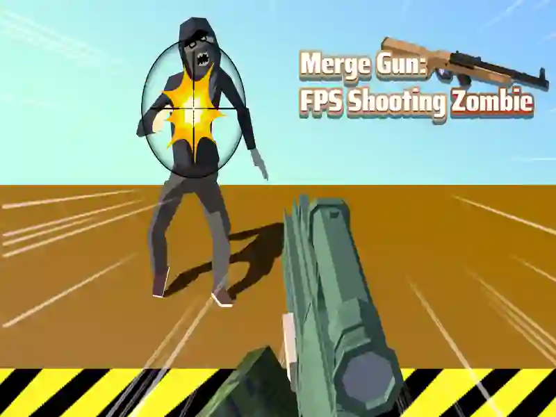 Spel Merge Gun FPS schieten zombie online