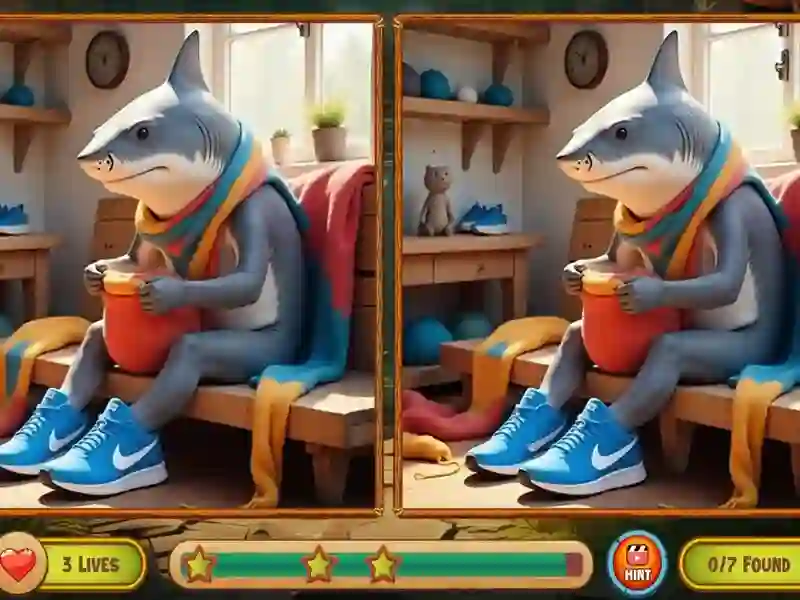 Spel Italiaanse Brainrot vindt de verschillen online Spel Italiaanse Brainrot vindt de verschillen online