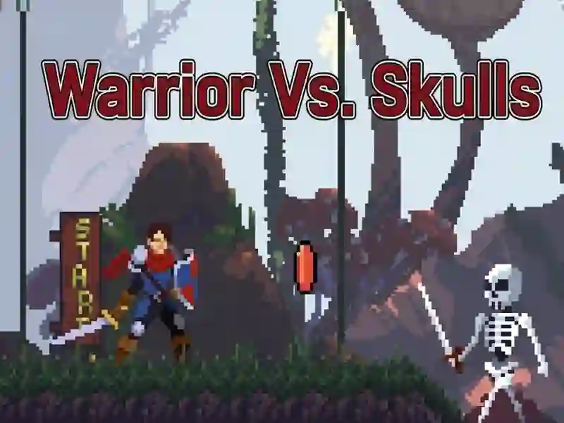 Spel Krijger versus. Schedels online