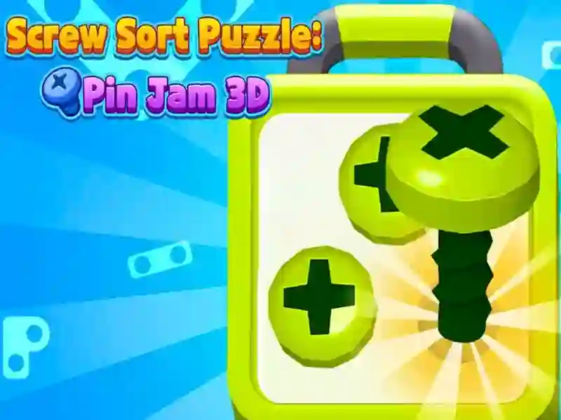 Spel Schroef sorteren puzzel Pin Jam 3D online