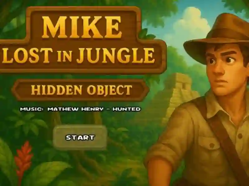 Spel Mike Verdwaald In De Jungle Verborgen Voorwerp online