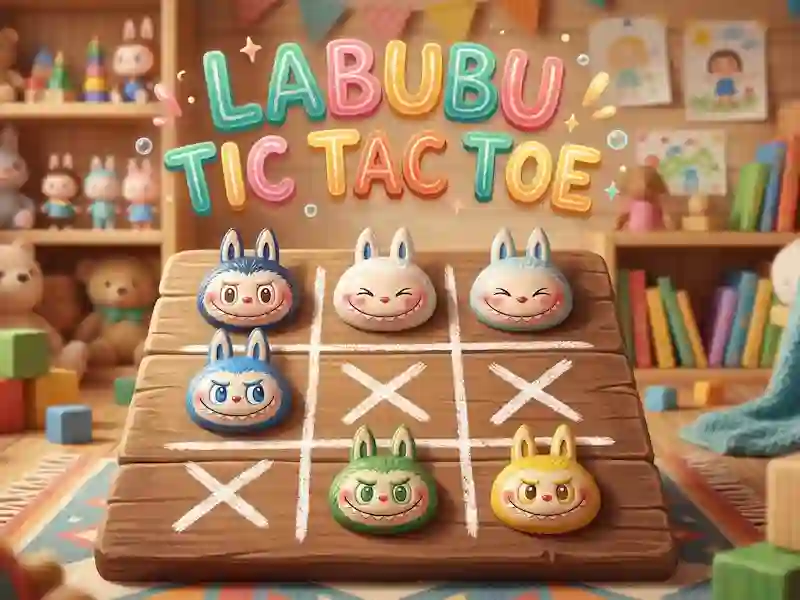 Spel Labubu Tic Tac Toe online
