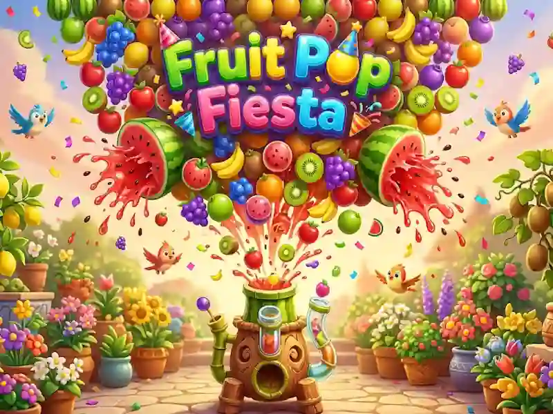 Spel Fruitpop-feest online