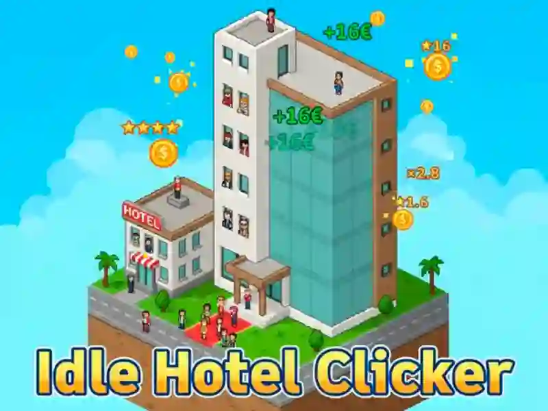 Spel Inactieve hotelclicker online