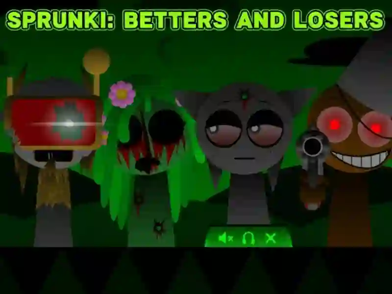 Spel Sprunki: Beter en verliest online