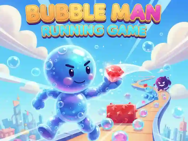 Spel Bubble Man hardloopspel online