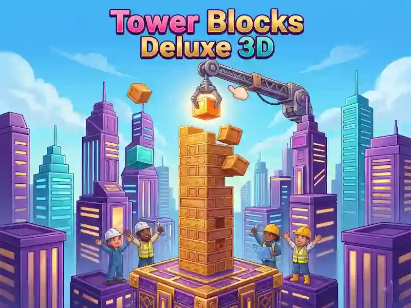 Spel Tower Blocks Deluxe 3D online