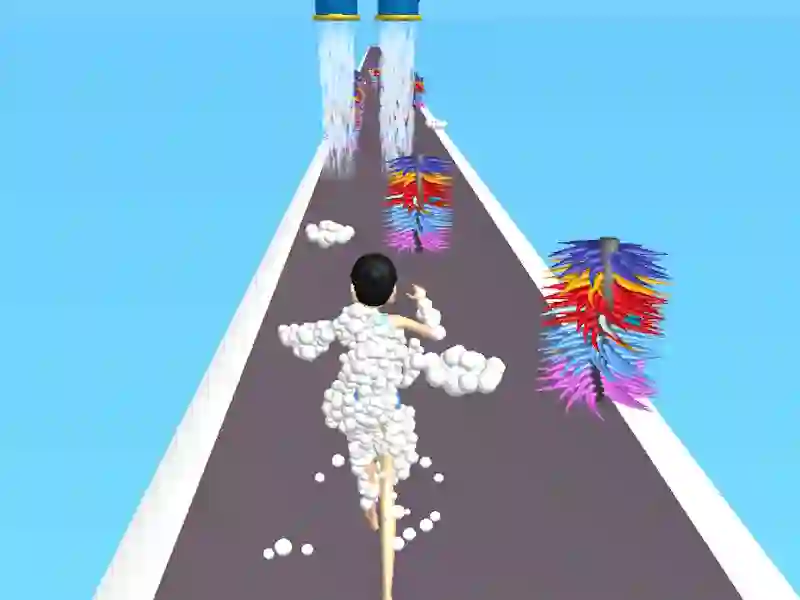 Spel Rennen in schuim online