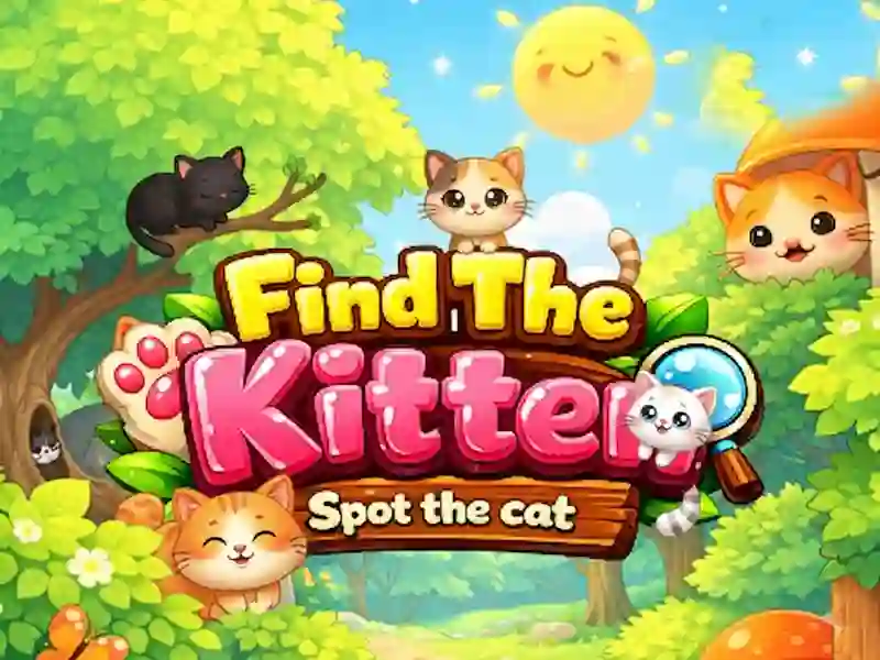 Spel Zoek het katje Zoek de kat online