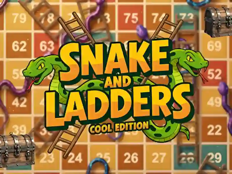 Spel Snake en ladders coole editie online