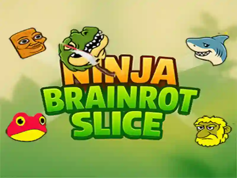 Spel Ninja Brainrot Slice online