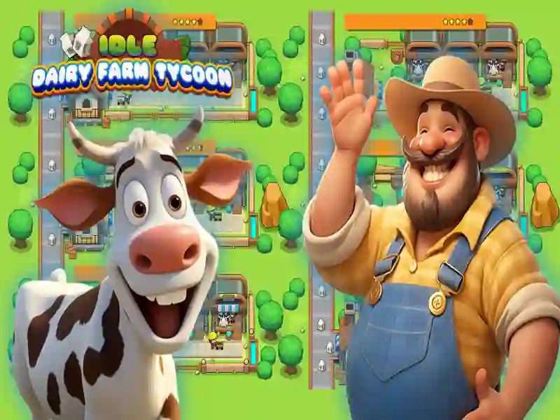 Spel Idle Dairy Farm Tycoon online Spel Idle Dairy Farm Tycoon online