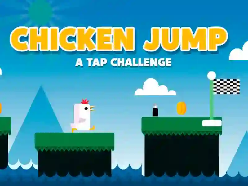 Spel Chicken Jump: een tapuitdaging online
