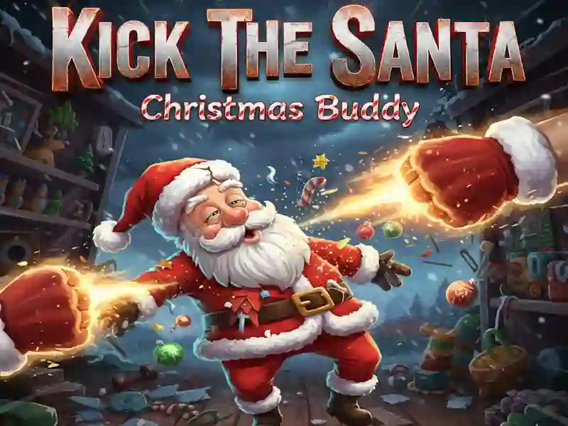 Spel Kick The Santa: Kerstmaatje online