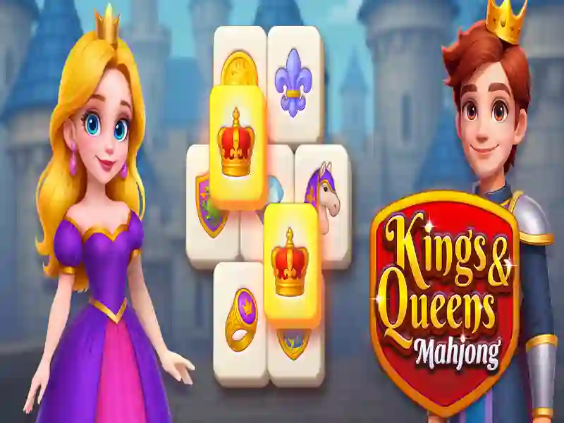 Spel Koningen en koninginnen Mahjong online