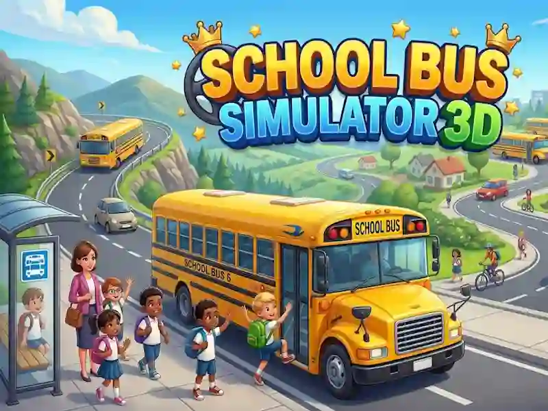 Spel School Bus Simulator 3D online