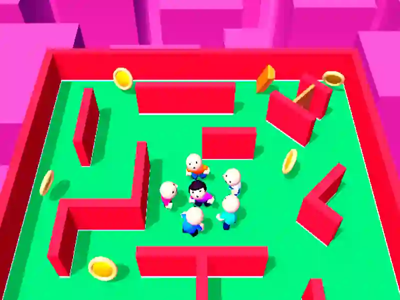 Spel Verberg en zoek vrienden! online