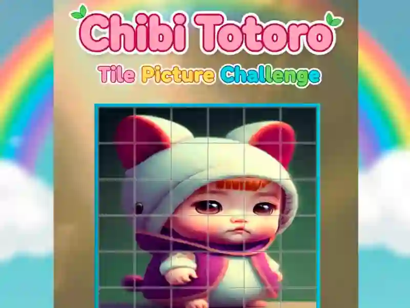 Spel Chibi Totoro Tegelfoto-uitdaging online