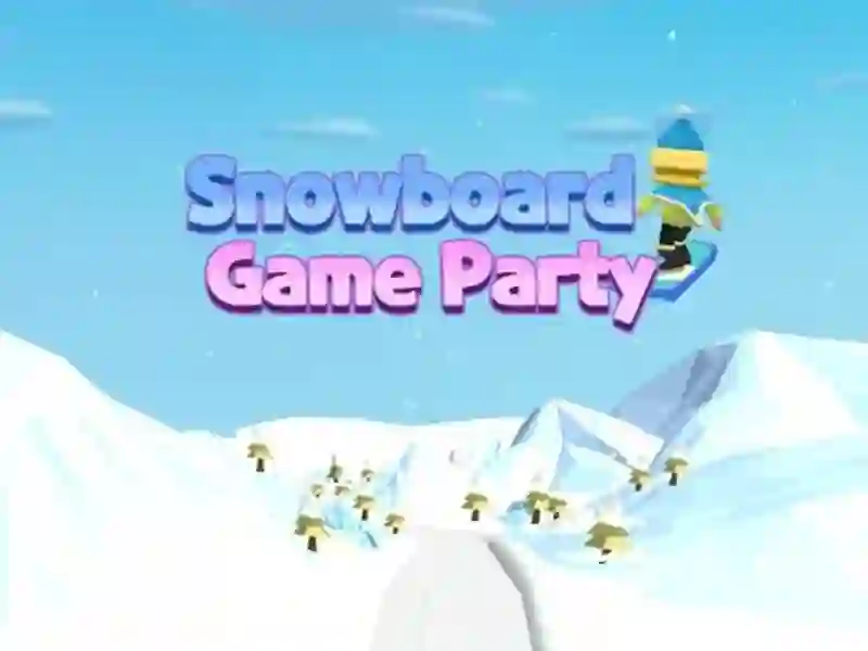 Spel Snowboardspelfeestje online