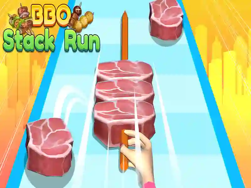 Spel BBQ Stack Run online Spel BBQ Stack Run online