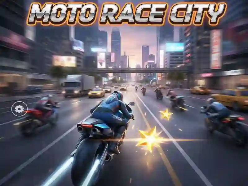 Spel Moto Race stad online
