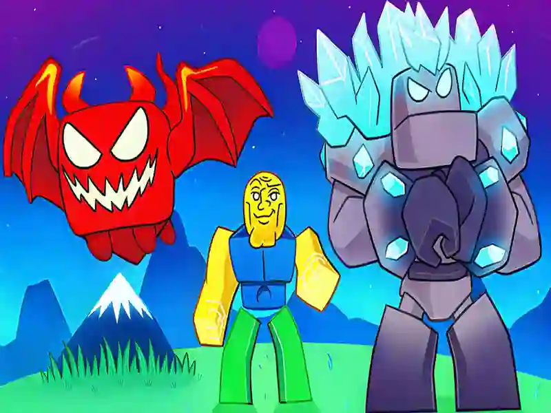 Spel Obby de legendarische draak online