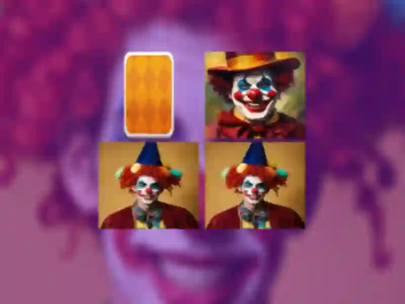 Spel Clown Memory Match online