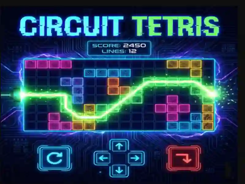 Spel Circuit Tetris online